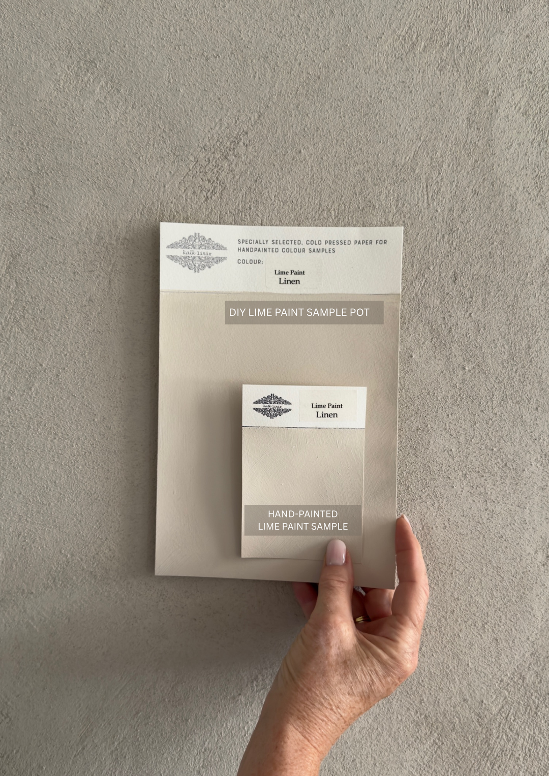 Lime Paint Sample Pots