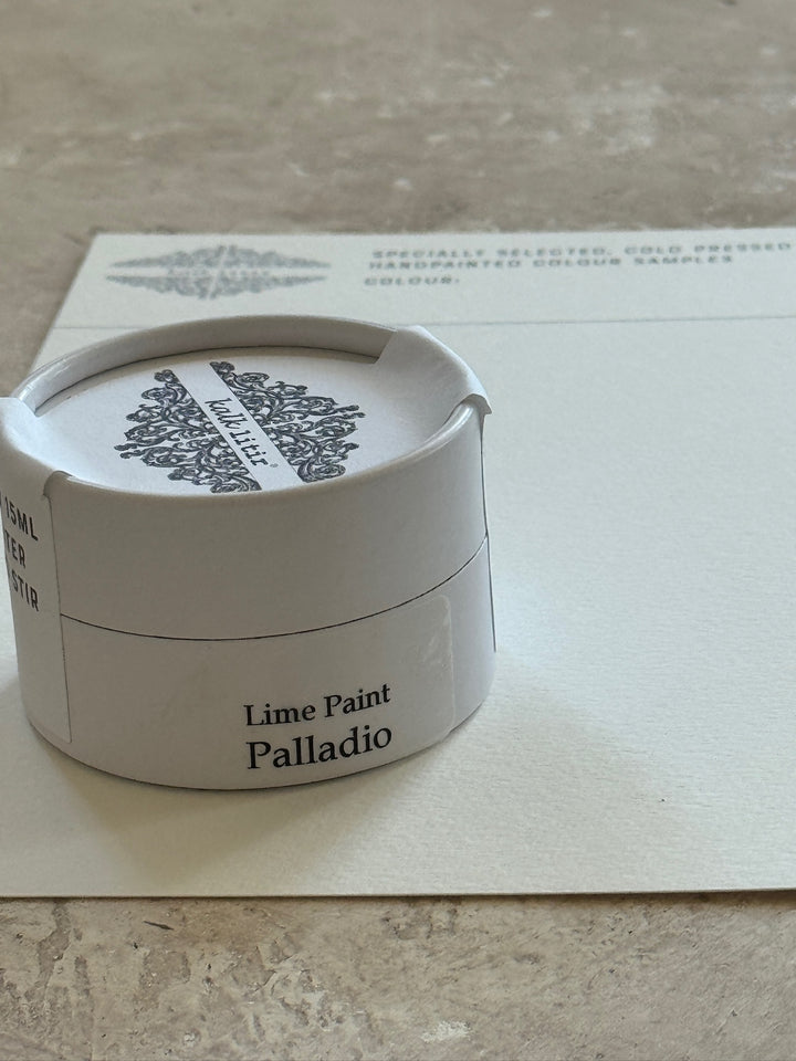 Lime Paint Sample Pots